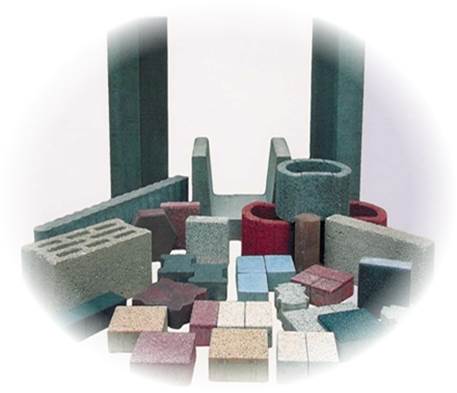 High Strength Building Blocks - Pavers - Landscape products can all be made on one machine