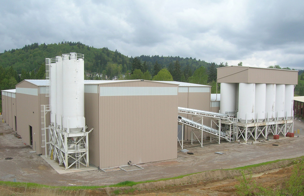 Fly Ash & Cement Storage Silos with automatic weighing