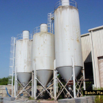 Standley Batch Systems Batch Plant - good condition used cement and fly ash silos